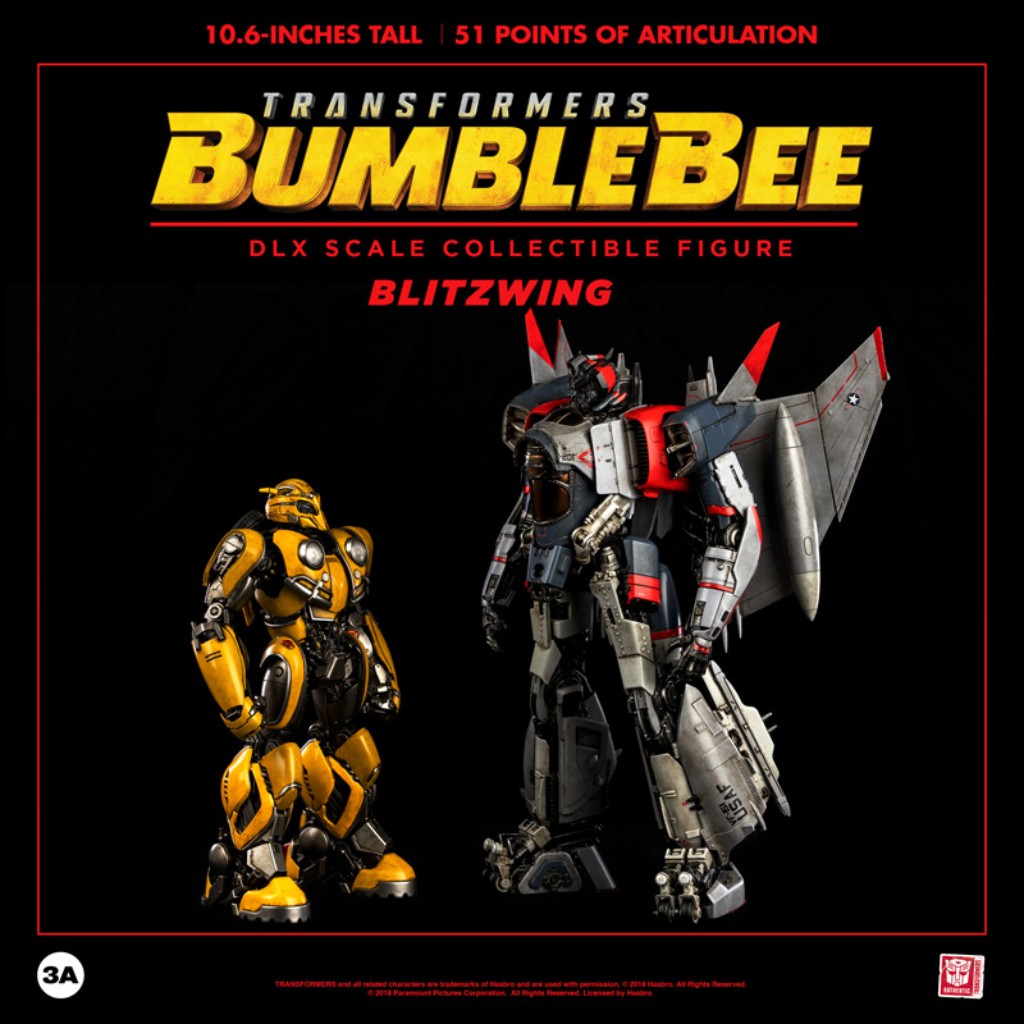 Deluxe Scale Collectible Series - Transformers Bumblebee - Blitzwing