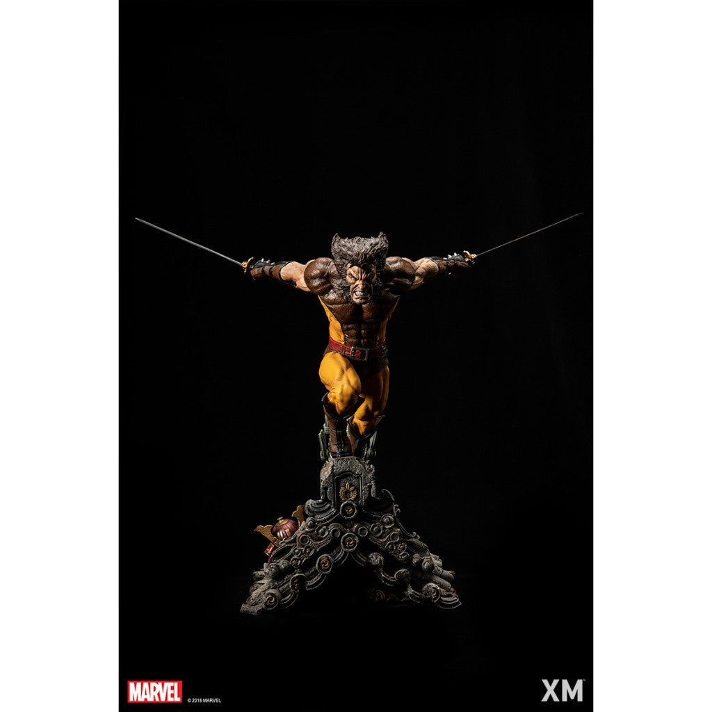 Premium Collectibles Series Statue - Wolverine (Brown Costume)