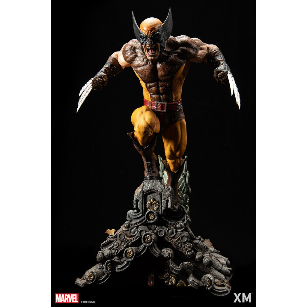 Premium Collectibles Series Statue - Wolverine (Brown Costume)