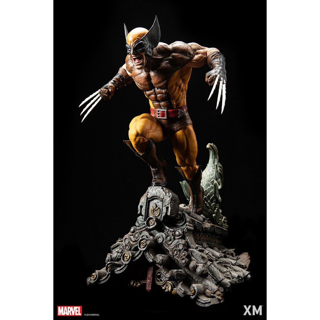 Premium Collectibles Series Statue - Wolverine (Brown Costume)