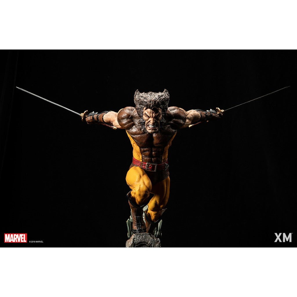 Premium Collectibles Series Statue - Wolverine (Brown Costume)