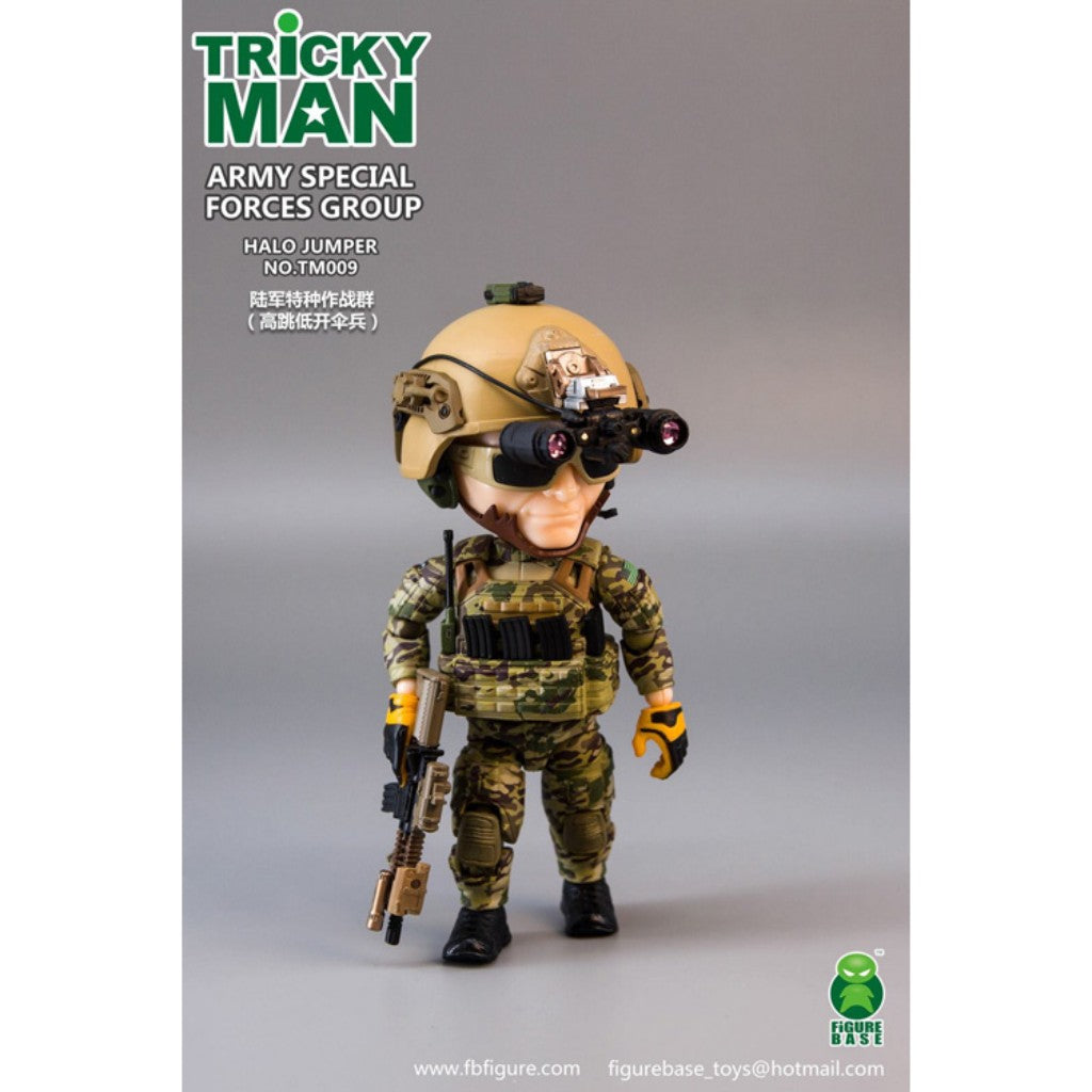Tricky Man 5" Series TM009 - Army Special Forces Group - HALO Jumper