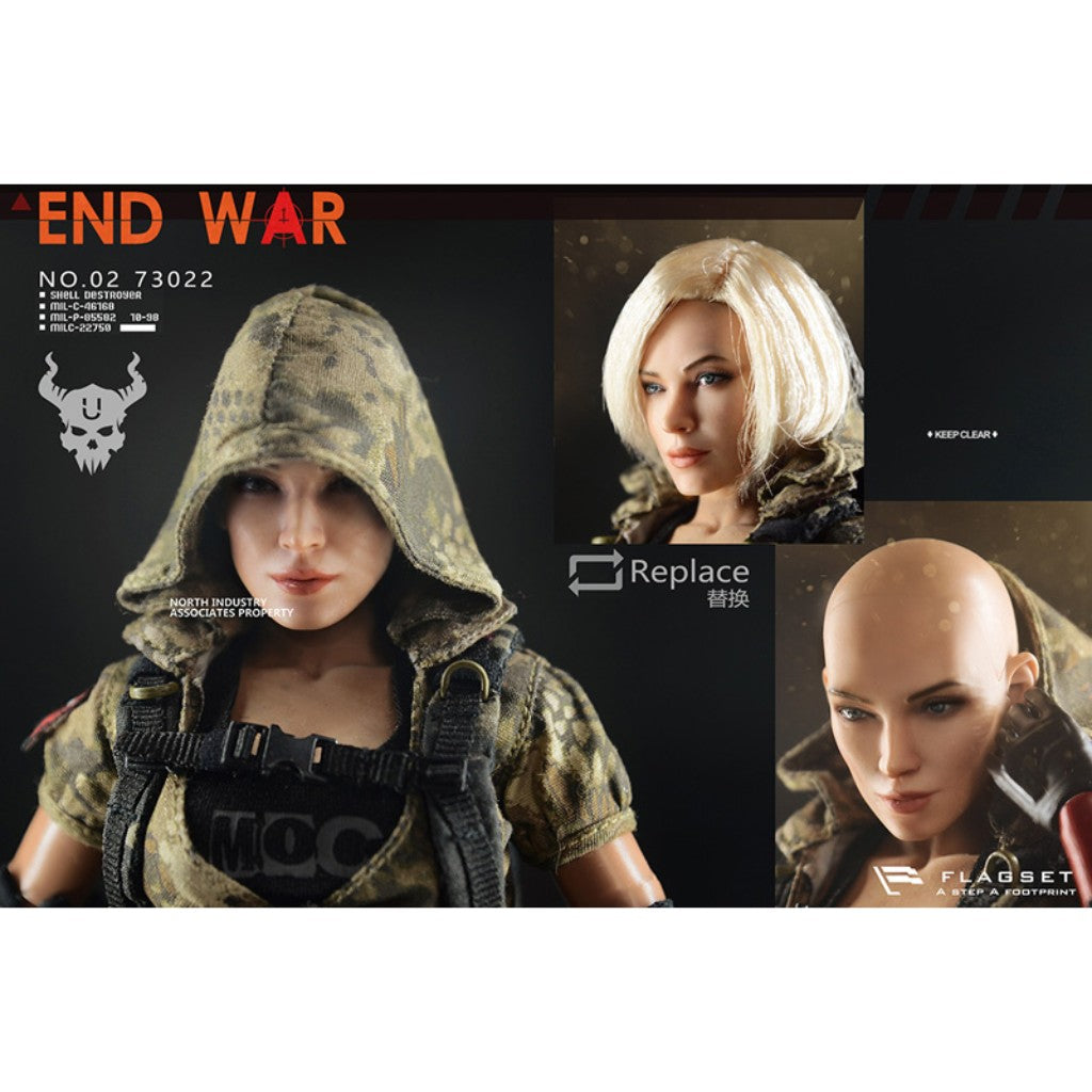 FS-73022 - Doomsday War Series - End War Death Squad "U" Umir & Dog Set