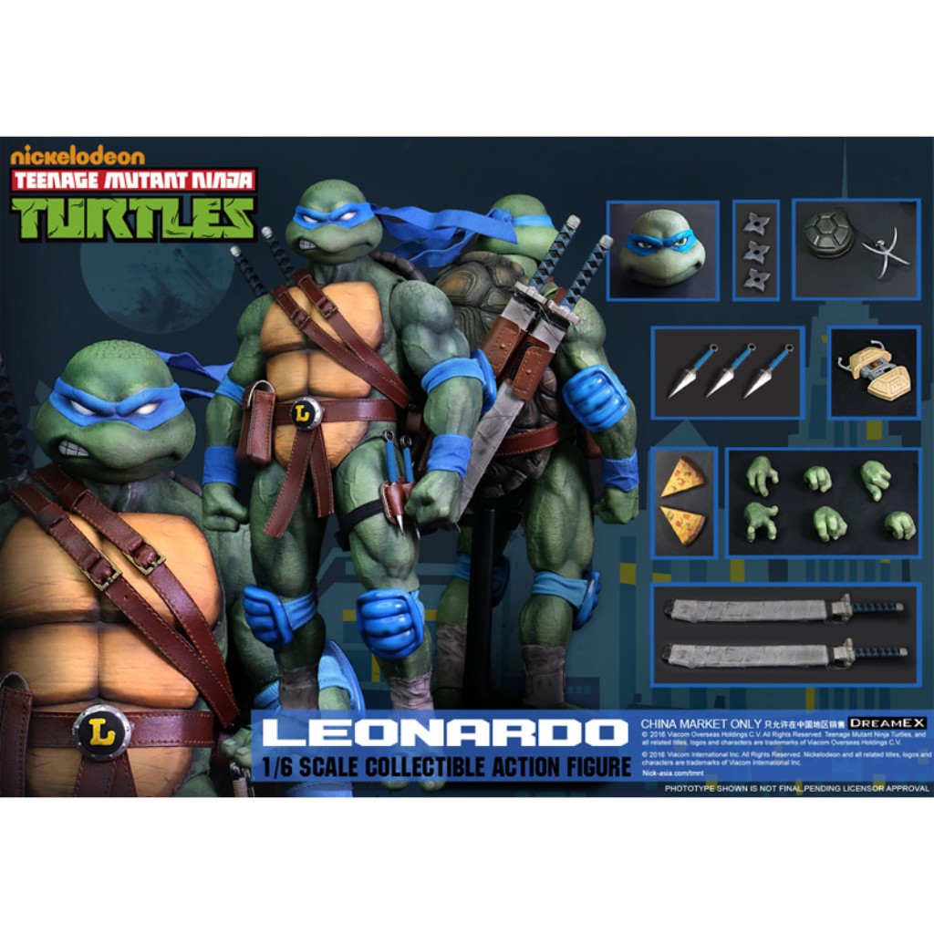 1/6 Teenage Mutant Ninja Turtles - Leonardo (Reissue)