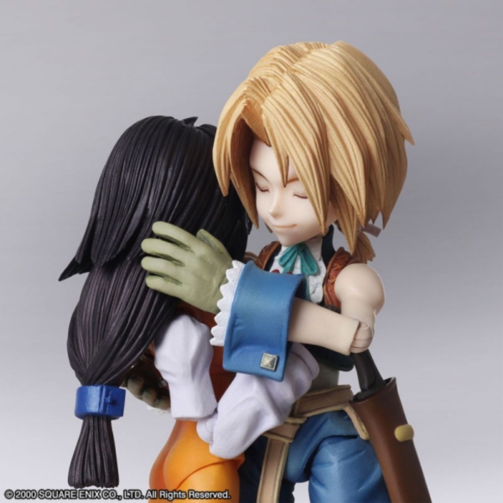 Bring Arts Final Fantasy IX - Zidane Tribal & Garnet Til Alexandros XVII Set