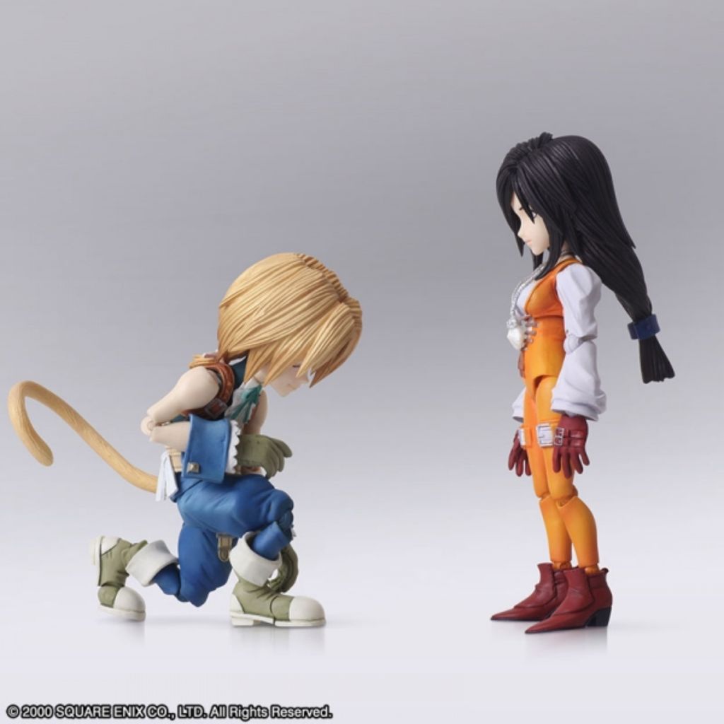 Bring Arts Final Fantasy IX - Zidane Tribal & Garnet Til Alexandros XVII Set