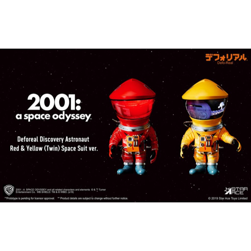 SA6015 - 2001: A Space Odyssey - Deforeal Discovery Astronaut Red & Yellow (Twin) Space Suit Ver.