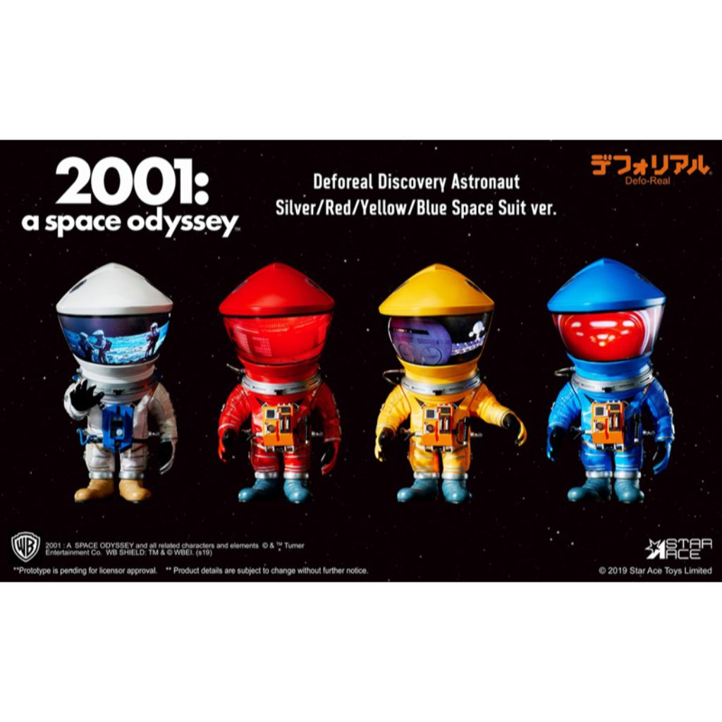 SA6016 - 2001: A Space Odyssey - Deforeal Discovery Astronaut Silver & Blue (Twin) Space Suit Ver.
