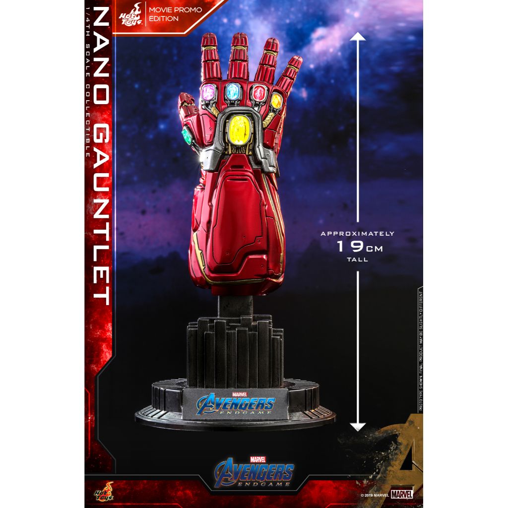 Hot Toys - ACS008 - Avengers Endgame - 1/4th scale Nano Gauntlet (Movie Promo Edition)