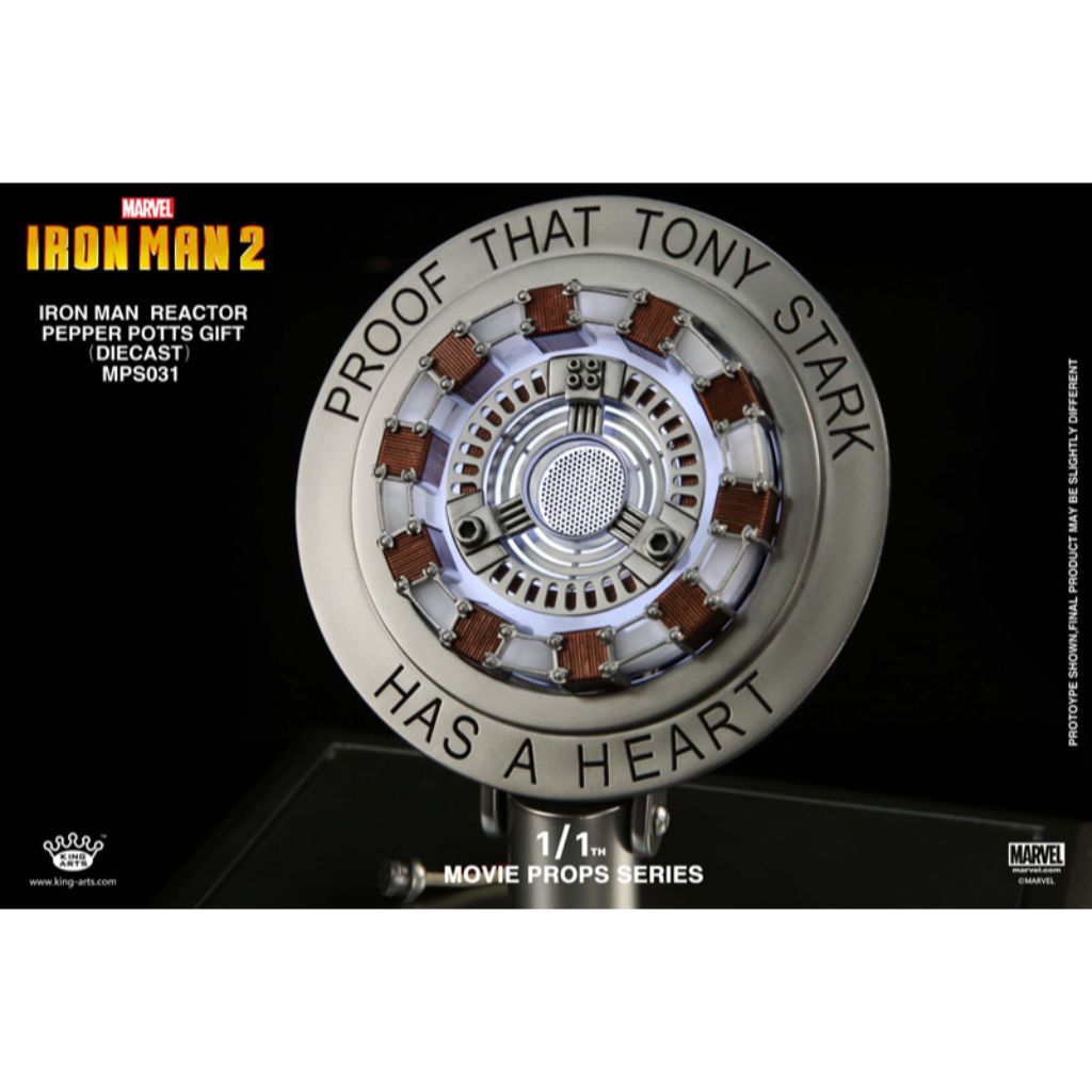 MPS031 - Iron Man 2 - 1/1th Scale Iron Man Reactor Pepper Potts Gift (Diecast)