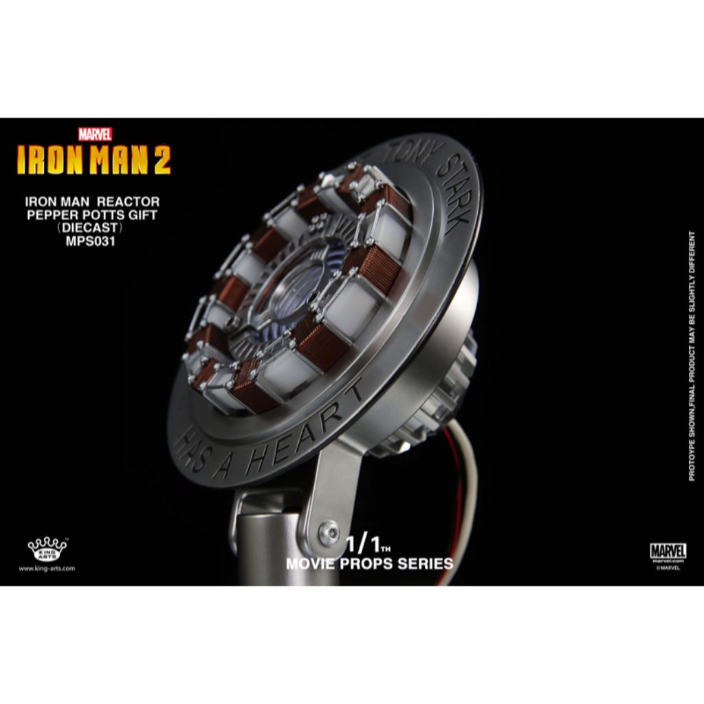 MPS031 - Iron Man 2 - 1/1th Scale Iron Man Reactor Pepper Potts Gift (Diecast)