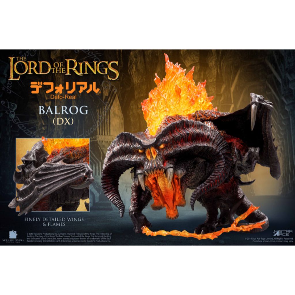 SA6019 - The Lord of the Rings - Deforeal Balrog with Gandalf (DX)