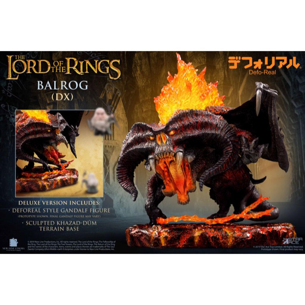 SA6019 - The Lord of the Rings - Deforeal Balrog with Gandalf (DX)