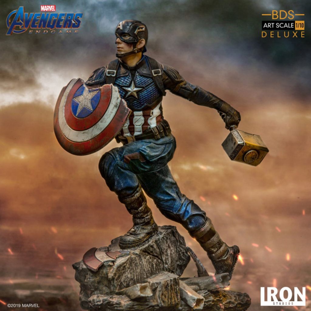 Avengers Endgame BDS Deluxe Art Scale 1/10 - Captain America