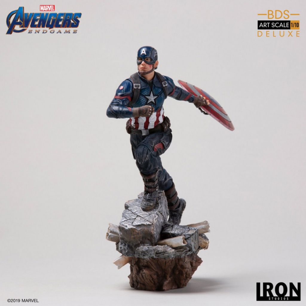 Avengers Endgame BDS Deluxe Art Scale 1/10 - Captain America