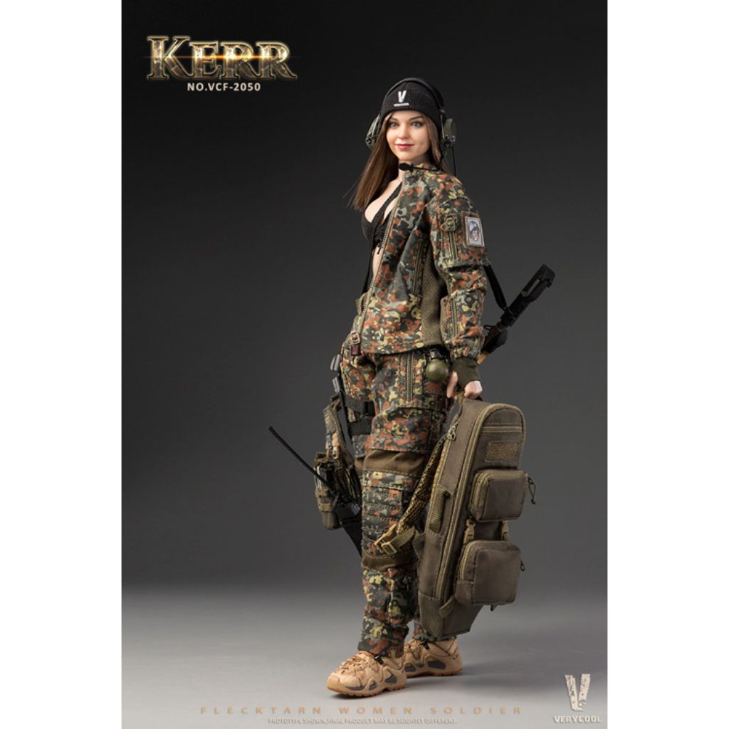 VCF2050 - 1/6 Flecktarn Women Soldier - Kerr