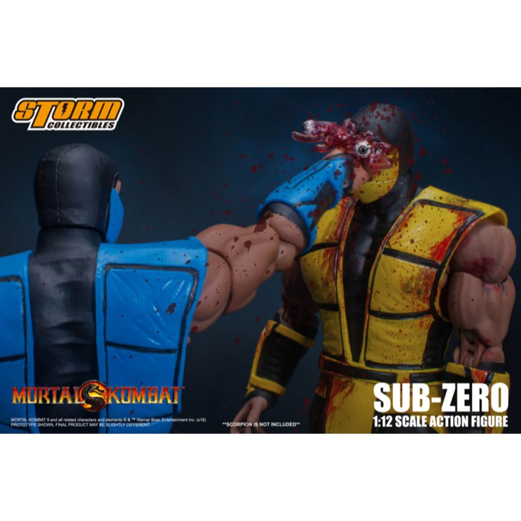 1:12 Scale Action Figure - Mortal Kombat - Sub-Zero