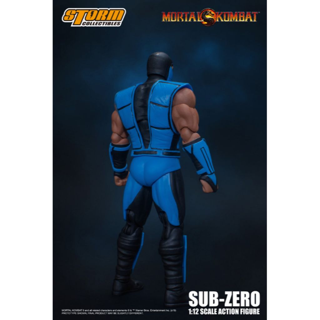 1:12 Scale Action Figure - Mortal Kombat - Sub-Zero