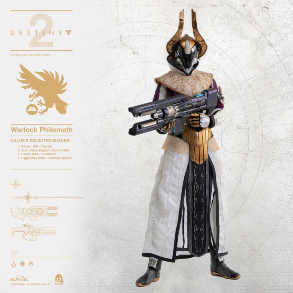 1/6th Scale Collectible Figure - Destiny 2 - Warlock Philomath (Calus's Selected Shader)