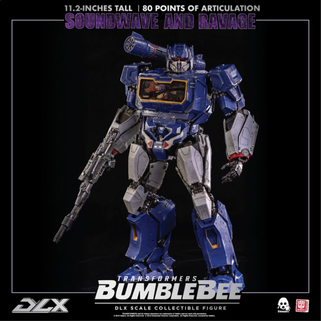 Deluxe Scale Collectible Series - Transformers: Bumblebee - Soundwave and Ravage