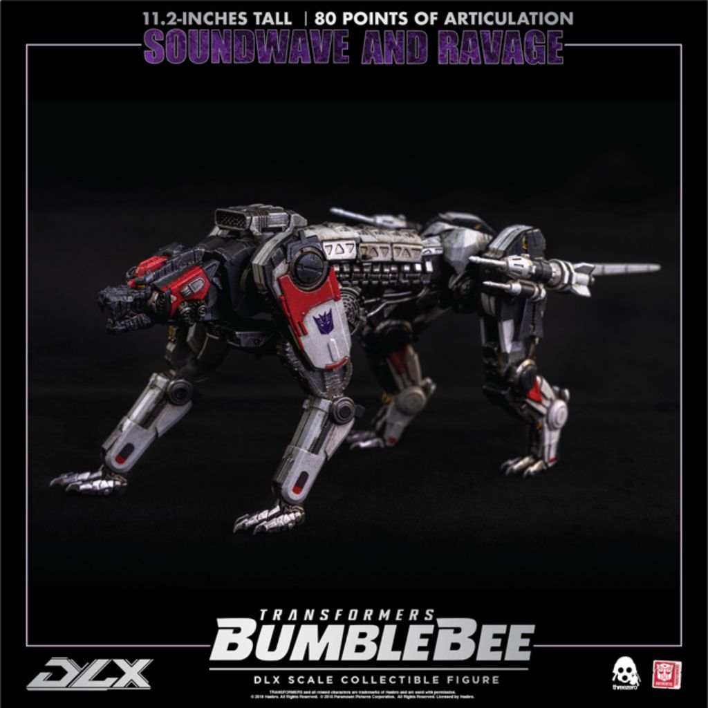 Deluxe Scale Collectible Series - Transformers: Bumblebee - Soundwave and Ravage