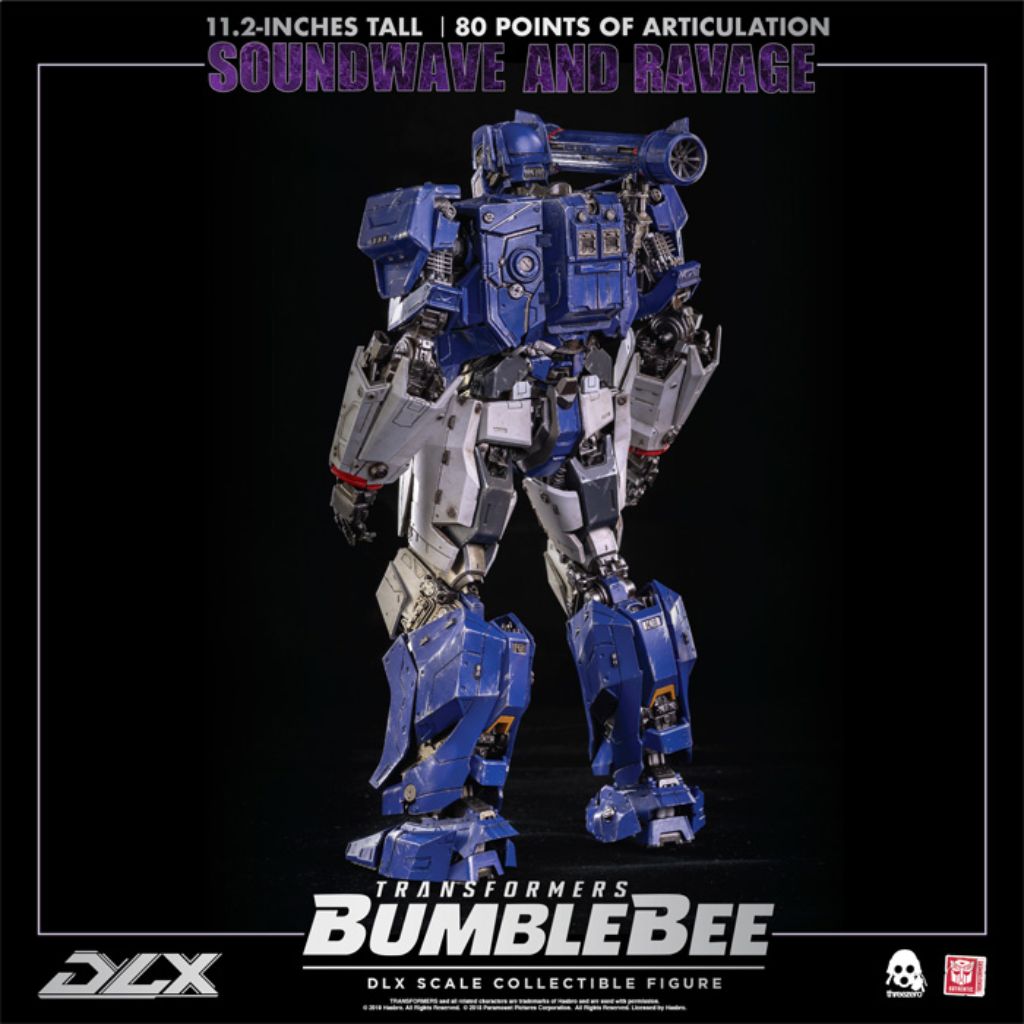 Deluxe Scale Collectible Series - Transformers: Bumblebee - Soundwave and Ravage