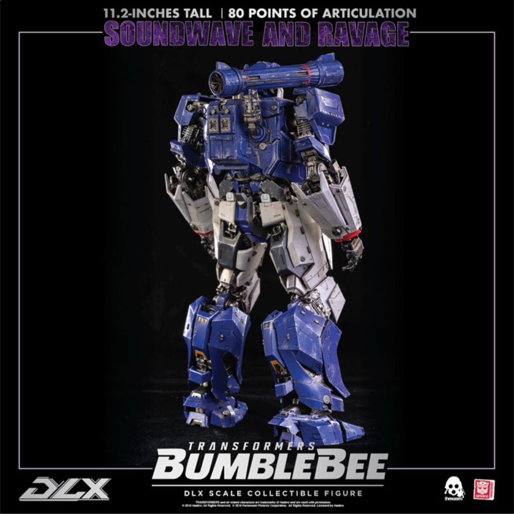 Deluxe Scale Collectible Series - Transformers: Bumblebee - Soundwave and Ravage