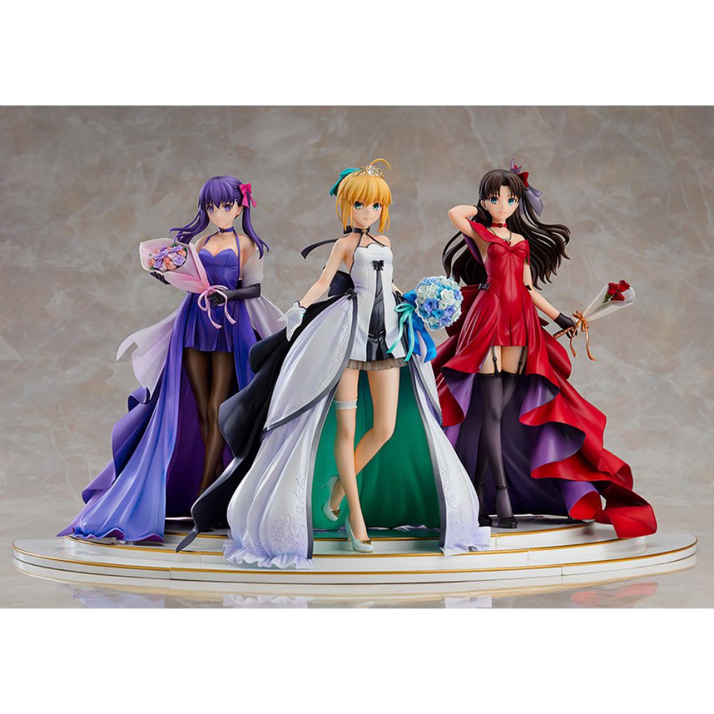 Fate/Stay Night - Saber and Rin Tohsaka and Sakura Matou -15th Celebration Dress Ver. Premium Box