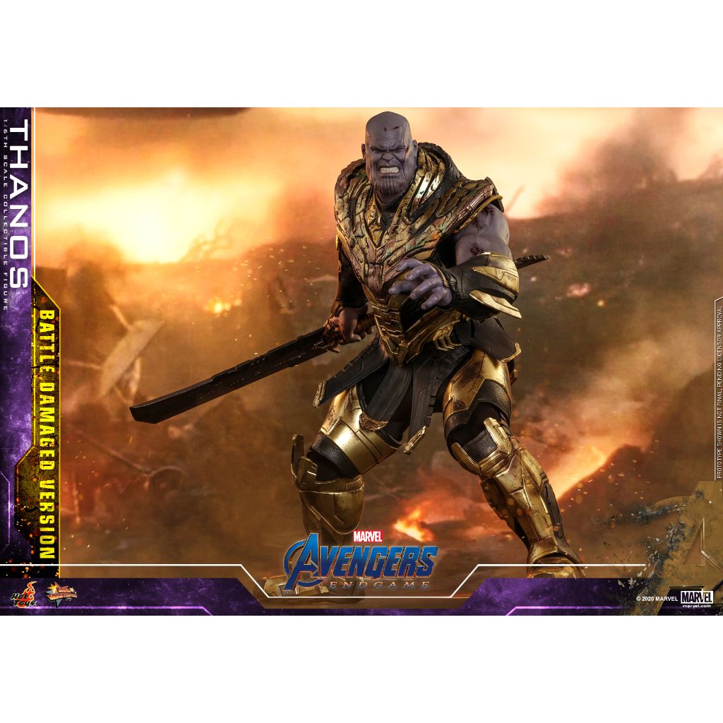 MMS564 - Avengers Endgame -  1/6 Thanos Battle Damaged Version