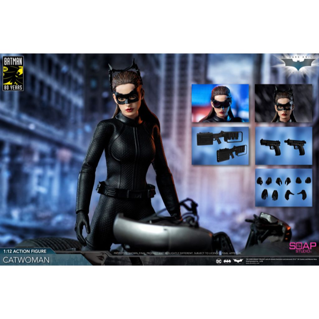 1:12 Scale Action Figure - The Dark Knight Trilogy - Catwoman