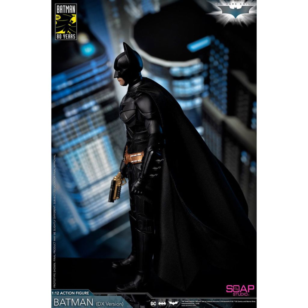 1:12 Scale Action Figure - The Dark Knight Trilogy - Batman (DX Version)