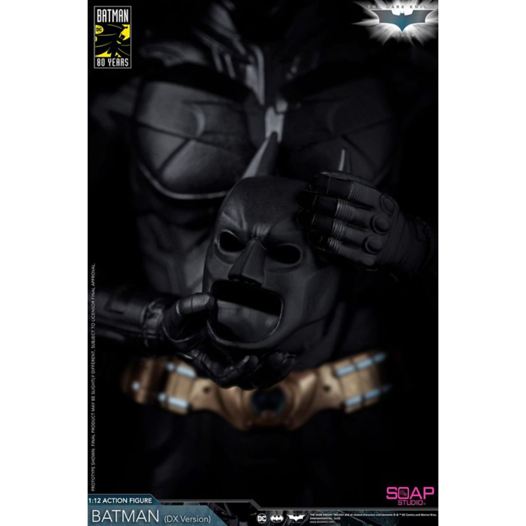 1:12 Scale Action Figure - The Dark Knight Trilogy - Batman (DX Version)