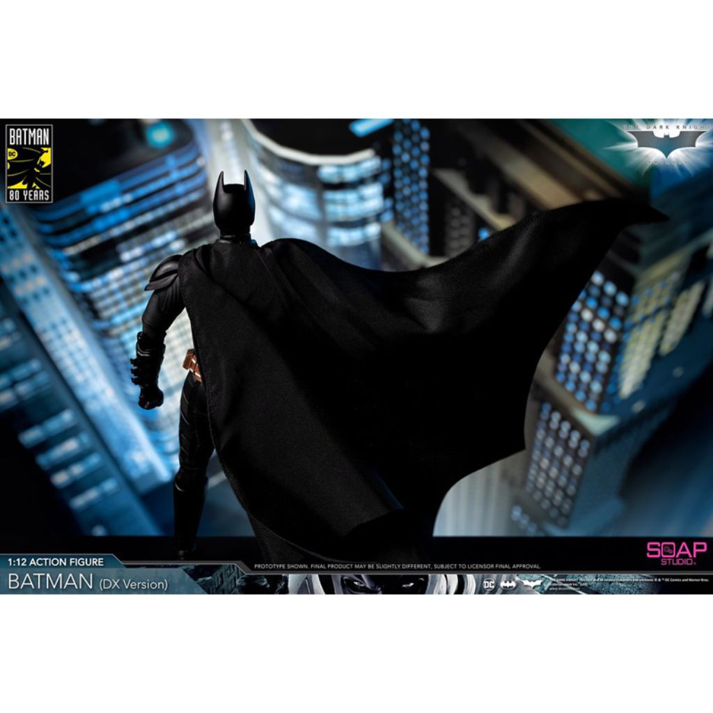 1:12 Scale Action Figure - The Dark Knight Trilogy - Batman (DX Version)