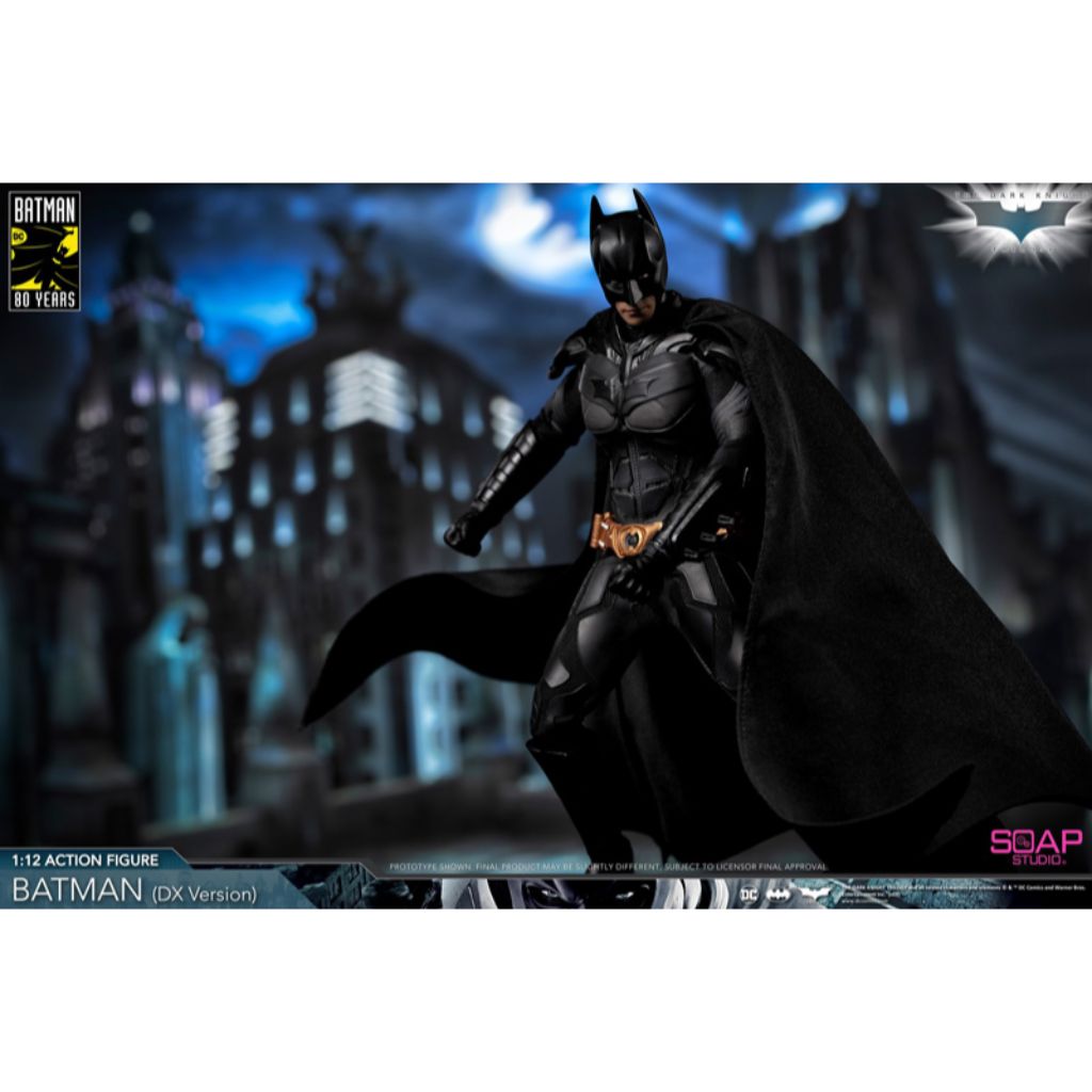 1:12 Scale Action Figure - The Dark Knight Trilogy - Batman (DX Version)