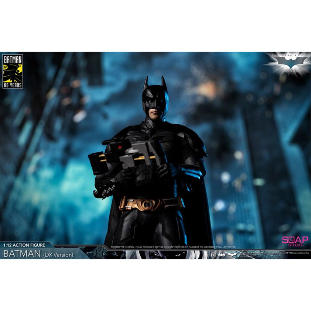 1:12 Scale Action Figure - The Dark Knight Trilogy - Batman (DX Version)