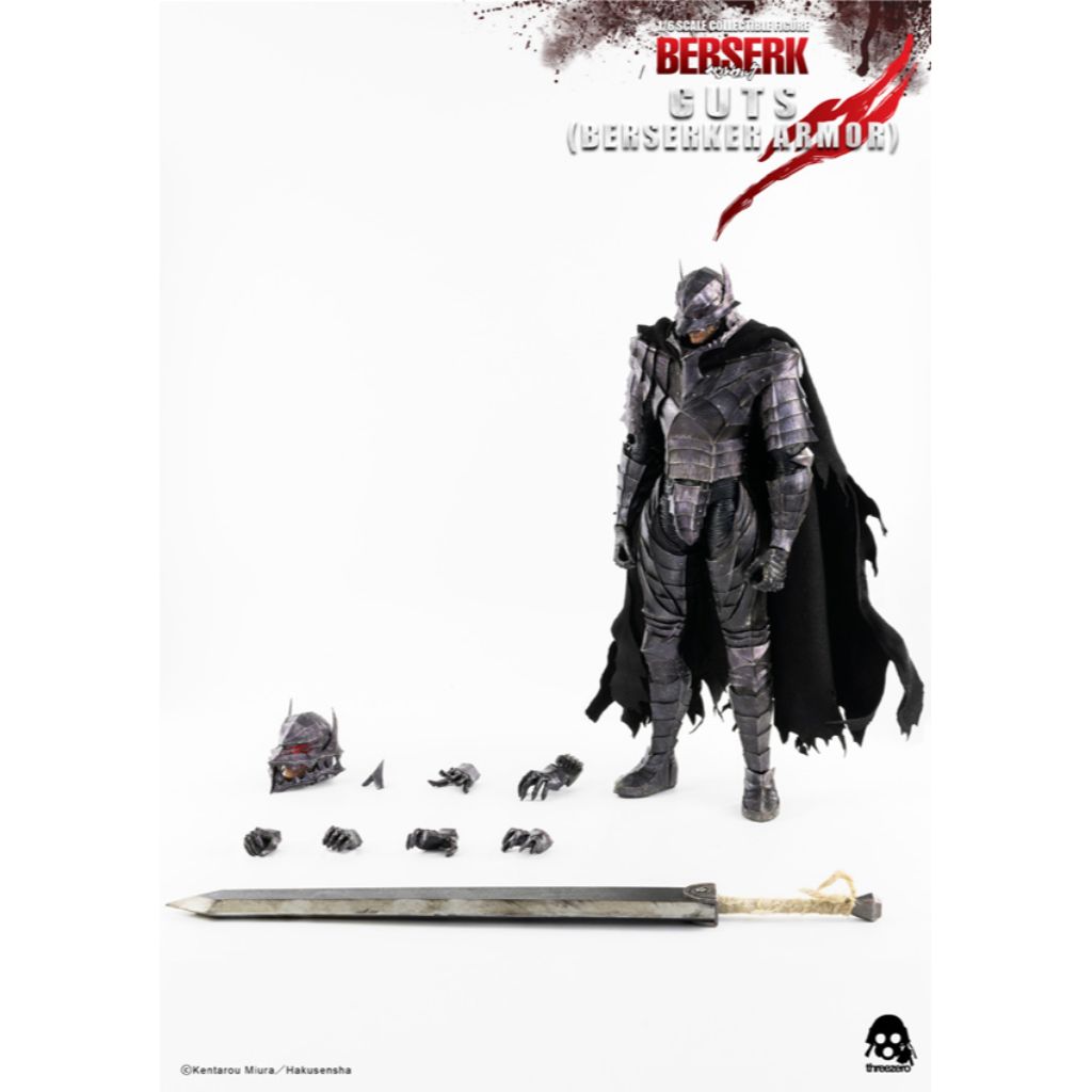 1/6th Scale Collectible Figure - Berserk - Guts (Berserker Armor)