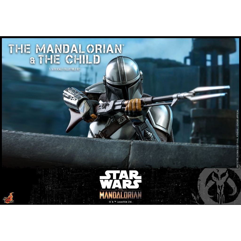 TMS014 - The Mandalorian : 1/6th scale The Mandalorian and The Child Collectible Set