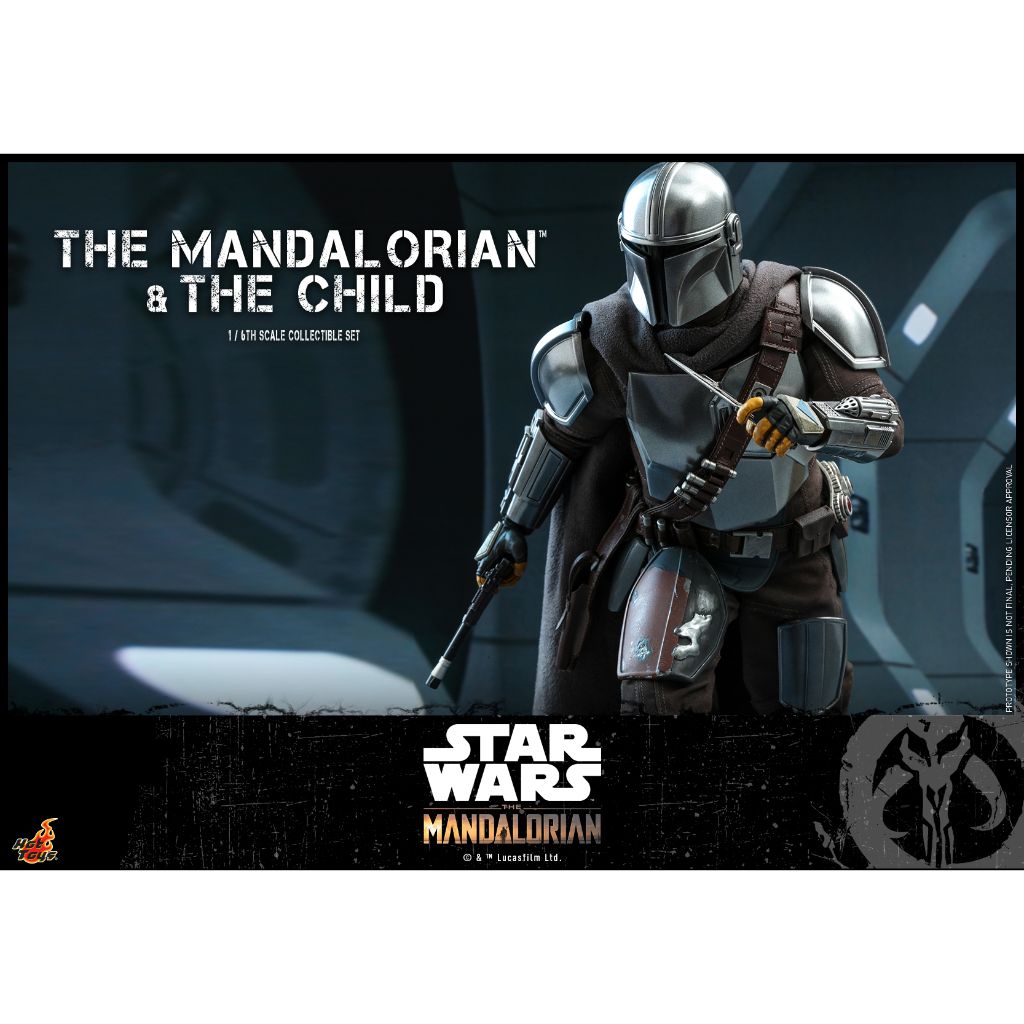 TMS014 - The Mandalorian : 1/6th scale The Mandalorian and The Child Collectible Set