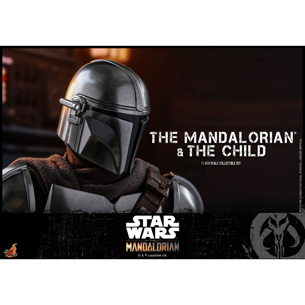 TMS014 - The Mandalorian : 1/6th scale The Mandalorian and The Child Collectible Set