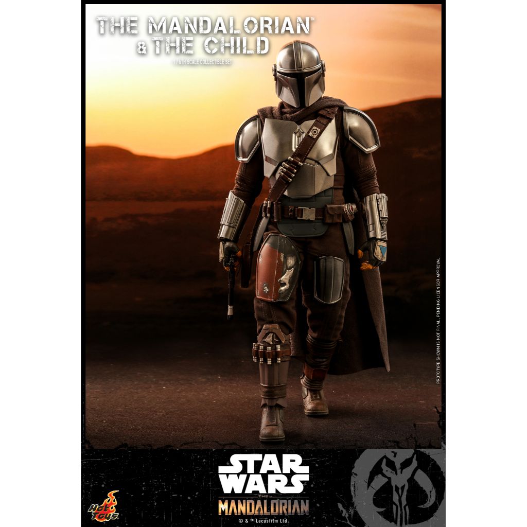 TMS014 - The Mandalorian : 1/6th scale The Mandalorian and The Child Collectible Set