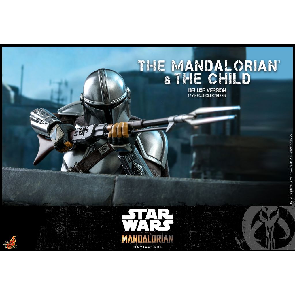 TMS015 - The Mandalorian : 1/6th scale The Mandalorian and The Child Collectible Set (Deluxe Version)
