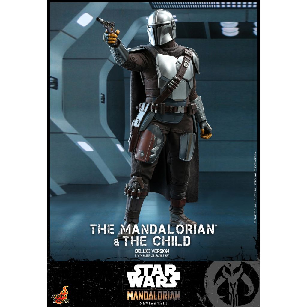 TMS015 - The Mandalorian : 1/6th scale The Mandalorian and The Child Collectible Set (Deluxe Version)