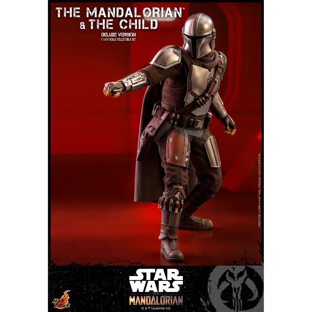 TMS015 - The Mandalorian : 1/6th scale The Mandalorian and The Child Collectible Set (Deluxe Version)