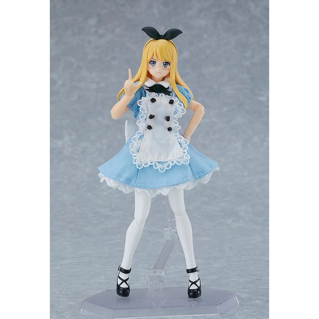 Figma 598 - Female Body Alice With Dress + Apron Outfit