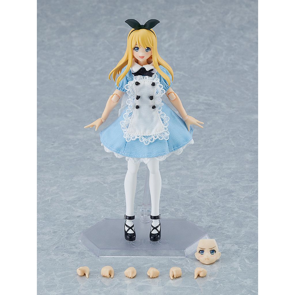 Figma 598 - Female Body Alice With Dress + Apron Outfit