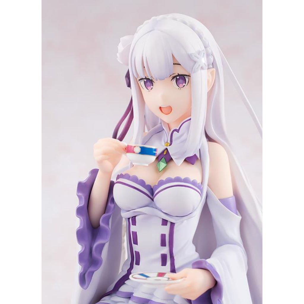 Re:Zero - Emilia: Tea Party Ver. Figurine (Reissue)