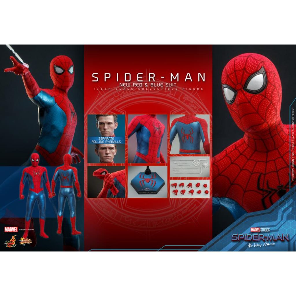 MMS679 Spider-Man: No Way Home - Spider-Man (New Red & Blue Suit)