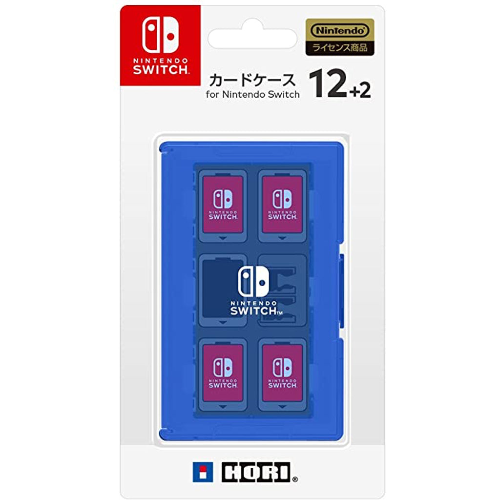 Nintendo Switch HORI Card Case 12+2 Blue (NSW-022)