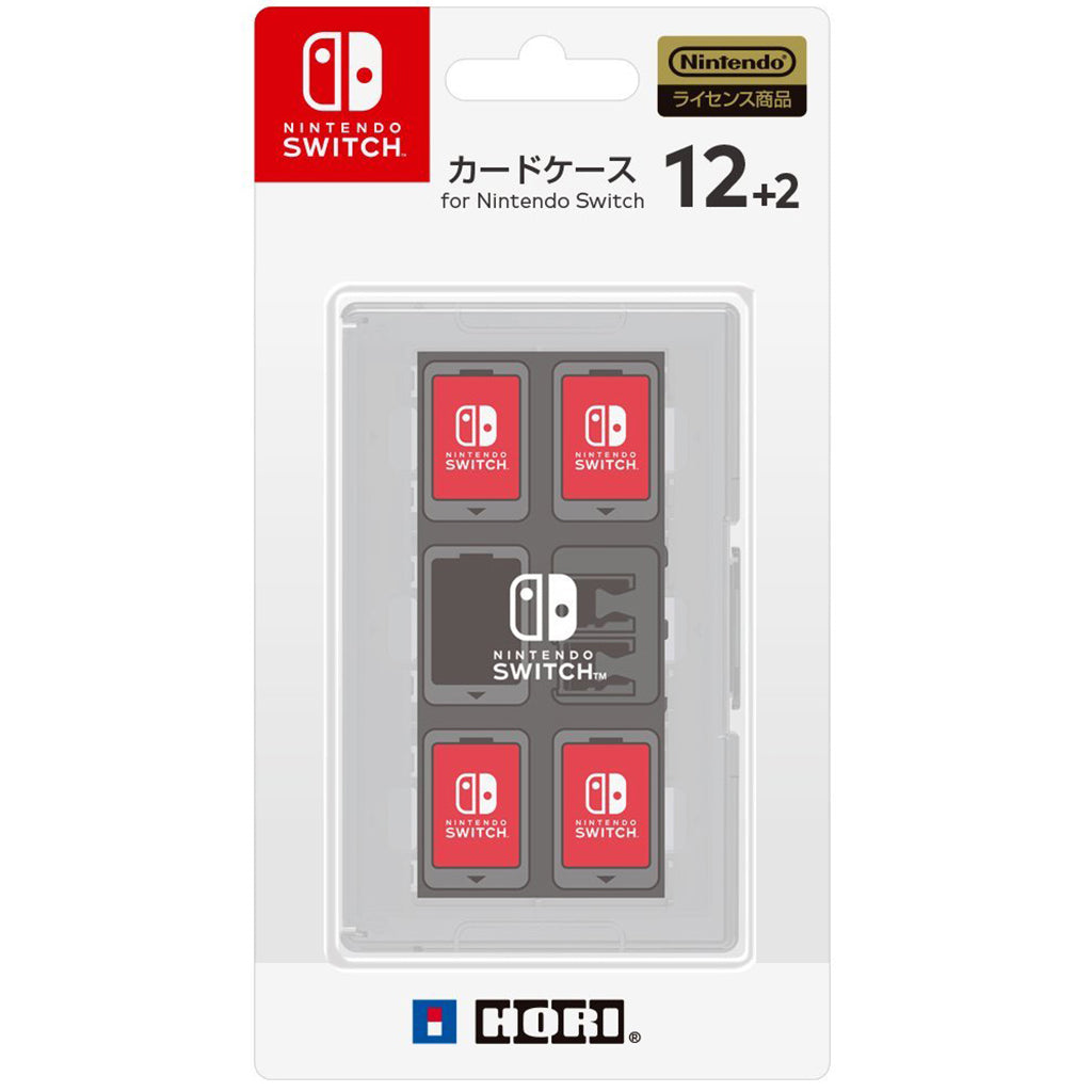 Nintendo Switch HORI Card Case 12+2 White (NSW-024)