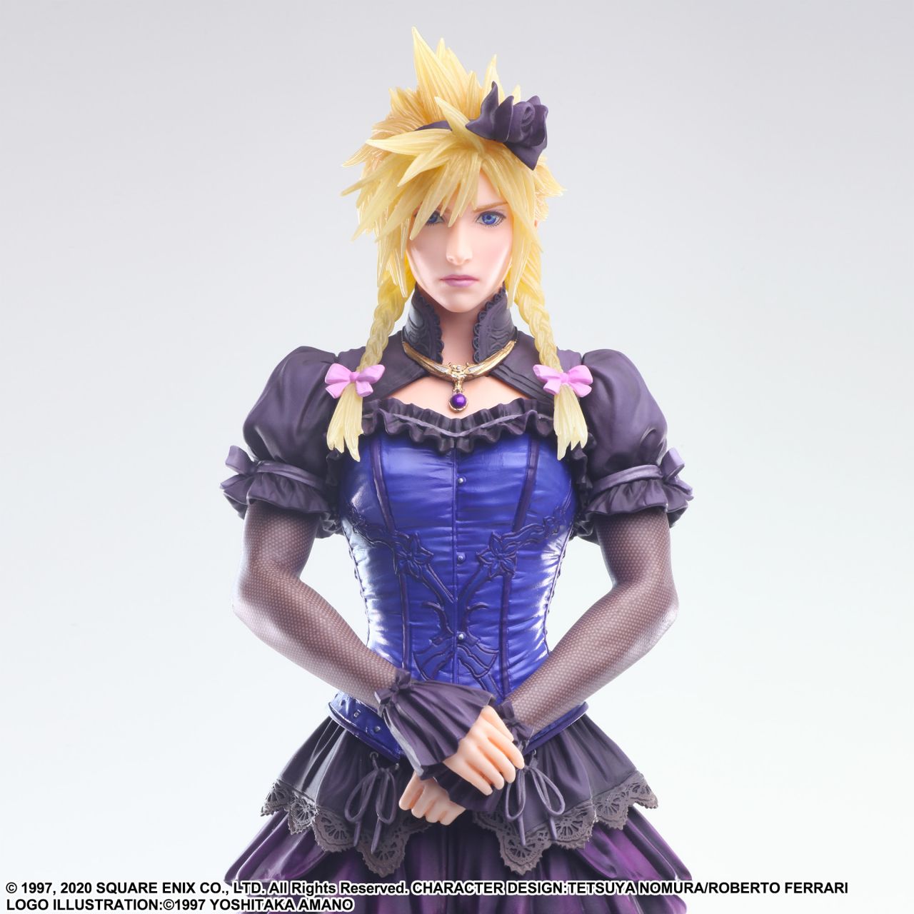 Square Enix Final Fantasy VII Remake Static Arts - Cloud Strife Dress Ver.